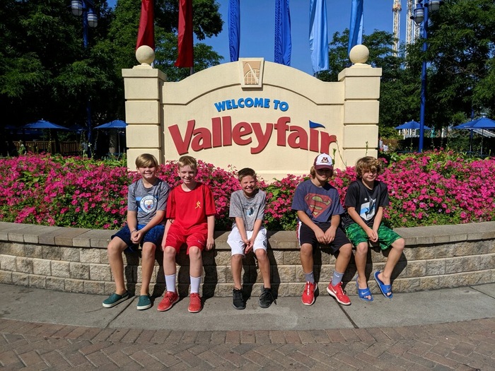 LOC Youth at Valleyfair!